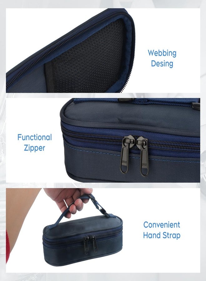 جيترون حقيبة سفر مبردة للأنسولين من جيترون - حقيبة أدوية محمولة لمرضى السكري مزودة بعبوة ثلج مطورة، تحافظ على برودة الأنسولين لمدة 8 ساعات، مثالية للسفر والاستخدام اليومي - Image 5